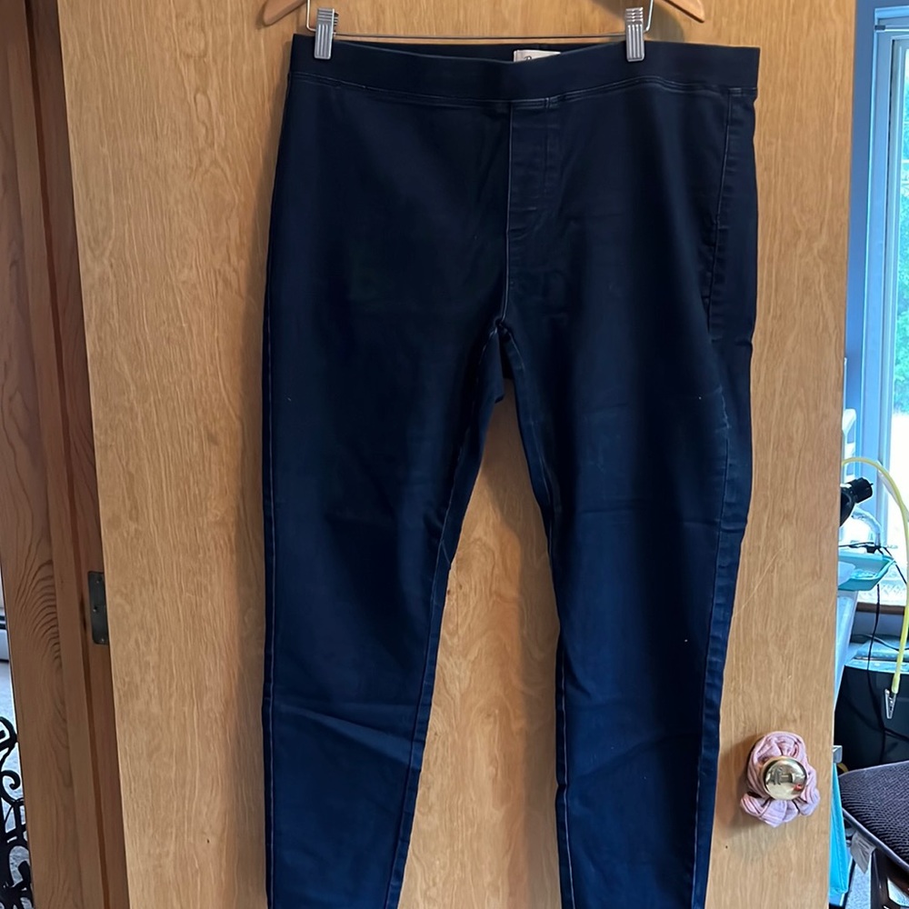 Per se leggings jean 1x pull on